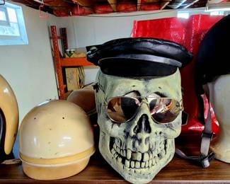 Vintage Bell Motorcycle Helmets and more