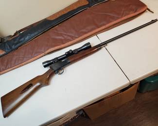 Winchester Model 63 22lr with Weaver Scope- $800