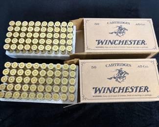 45 Colt 250 Grain Lead Flat Nose Ammunition