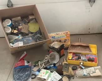 Mystery Lot Of Garage Screws, Fastners More