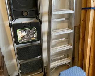 Step Stool Ladder Lot