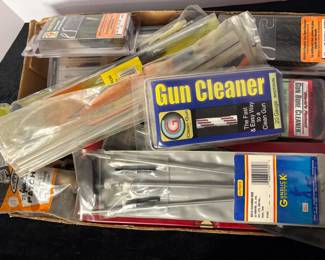 Mystery Lot of Gun Cleaning Tools Products