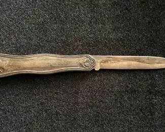 Coin Antique Sterling Silver Gentlemans Pocket Knife 