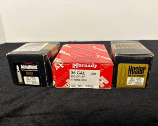 35 Caliber Bullets 225 250 GR