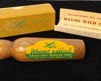  011 Vintage Weems Wild Call
