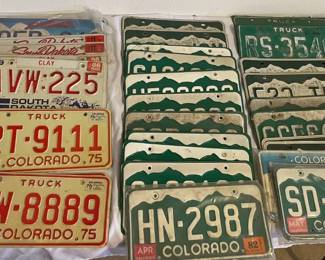License Plate Sets