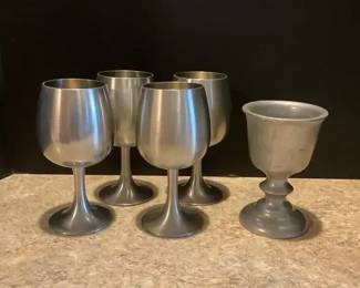 Pewter Goblets