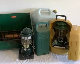 Coleman Cookstove and Lanterns