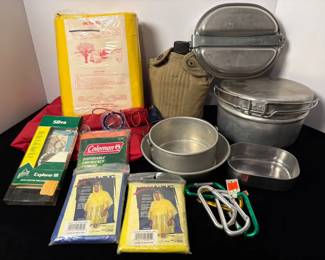 Camping Items Some Vintage