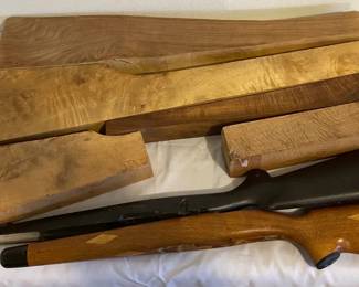 Burled Hardwood Blanks For Gun Stocks