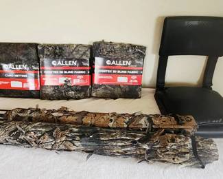 Callen Blind Fabric, Hunting Blinds, Fold Down Seat