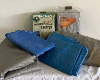 Various Sizes of Tarps