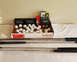 Various Golf Clubs Accessories