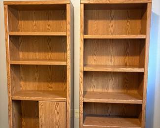 Manufactured Bookshelves by Sauder