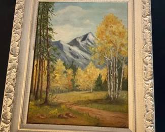 Oil Painting, Ypsilon Mountain 