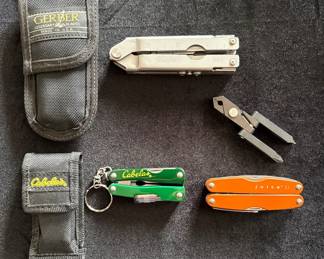 Multi Tools Including Gerber and Cabelas
