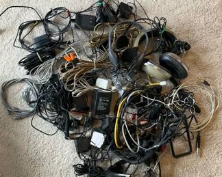 Mystery Lot of Cords More