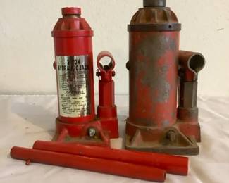 Two Hydraulic Jacks