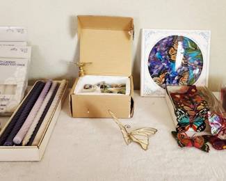 Candles Butterfly Decor