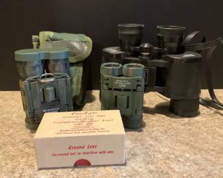 Two Pair Bushnell Binoculars More