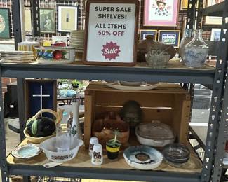 Don't miss our sale shelves!