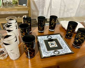 Vintage barware for your in-home entertaining!