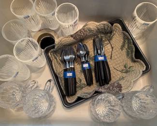Glass Sets, Silverware