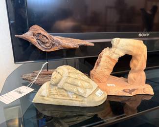 Driftwood Bird Sculpture 