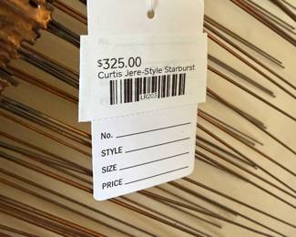 Curtis Jere-Style Starburst