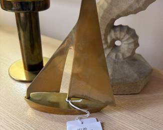 Brass Sailboat