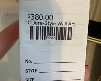 C Jere-Style Wall Art