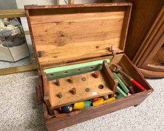 Antique Tool Box 