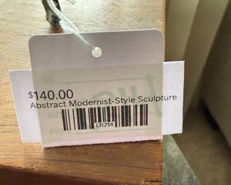 Abstract Modernist-Style Sculpture