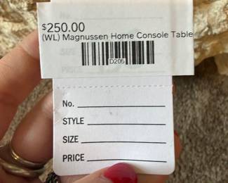 (WL) Magnussen Home Console Table