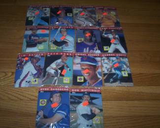 TOPPS EMBOSSED CARDS