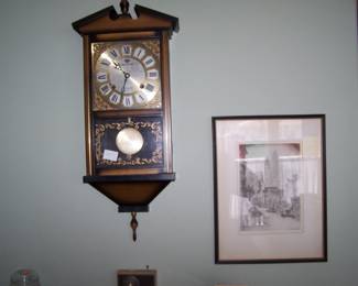 WALL CLOCK & PRINT