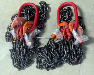 2025 Landhonor LHR-G80 7ft Double Legs Lifting Chain Sling 