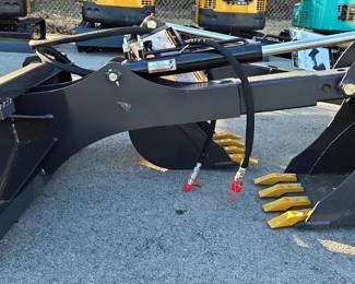 2025 Landhonor BH-12-72D Big Arm Backhoe for Skidsteer, Unused 