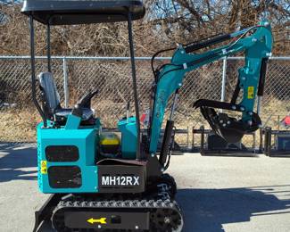 2025 CFG MH12RX Mini Excavator, Unused 