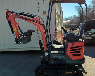 2025 CFG MX15RX Mini Excavator, Unused 