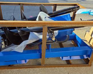 2025 AGT SSECAG-Y With 3 Bits Skid Steer Augers, Unused 