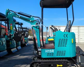 2025 CFG H15R Mini Excavator, Unused 