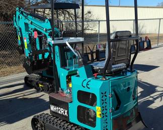 2025 CFG MH12RX Mini Excavator, Unused 