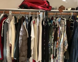 Ladies clothing, some designer.