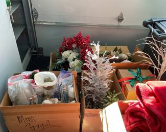 Misc. Christmas and other holiday items.