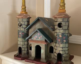Folk art castle.