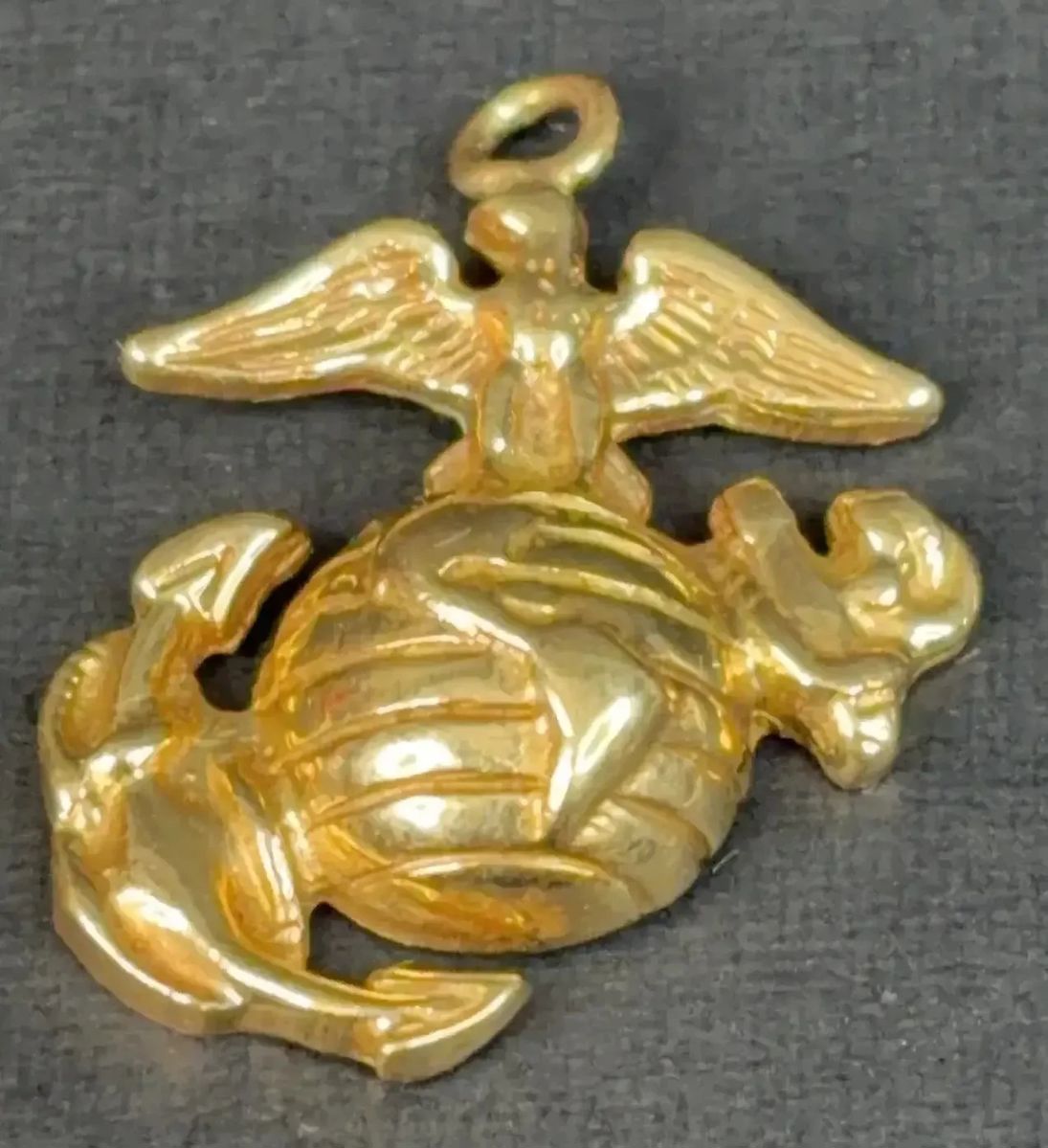 14K USMC Pendant