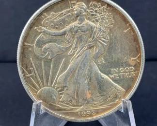 1998 Silver Eagle Pendent