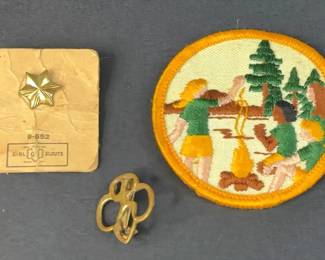 Girl Scouts Patch and Pins