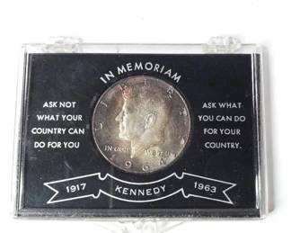 1964 Silver Kennedy Half Dollar